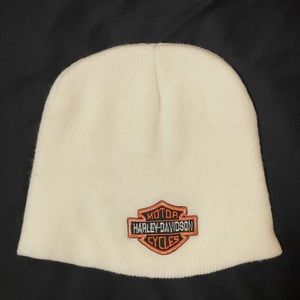 Harley Davidson  Winter White Hat